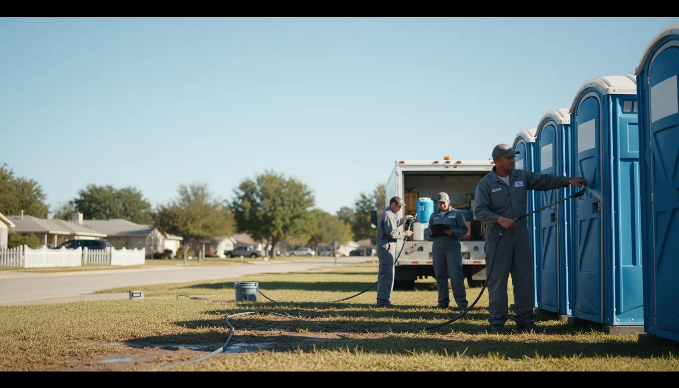 Long-Term Portable Toilet Rental in Shawnee, OK near me